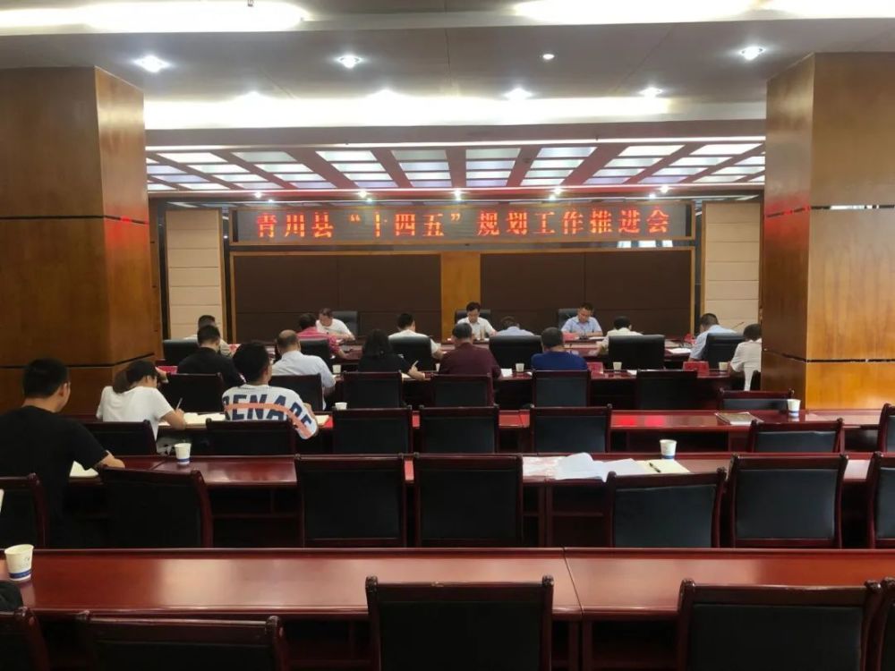 8月10日,青川县"十四五"规划谋划推进会召开,县委常委,常务副县长王茂