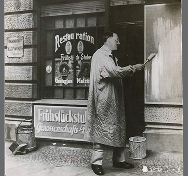 阿道夫·希特勒|被艺术学院拒之门外，一度成为流浪汉，希特勒：我只想当个画家