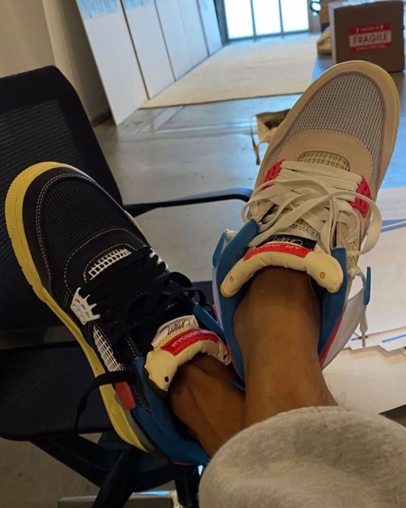 jerrylorenzo上脚unionxaj4gratefuldead洞洞鞋曝光