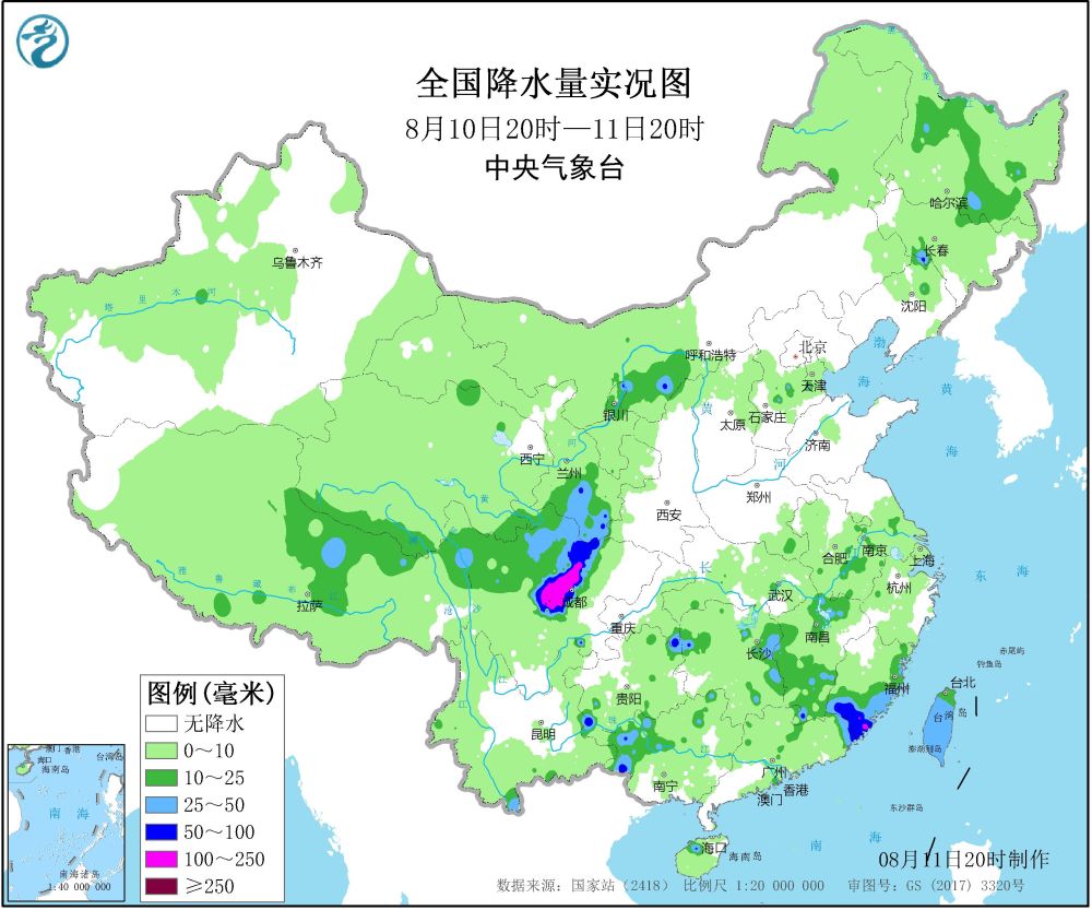 四川盆地|怪事？超级计算机预测图上，四川突现蓝格子，分析：是危险信号！