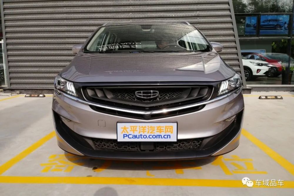 家用mpv"安心之选" 吉利嘉际1.8t车型实拍