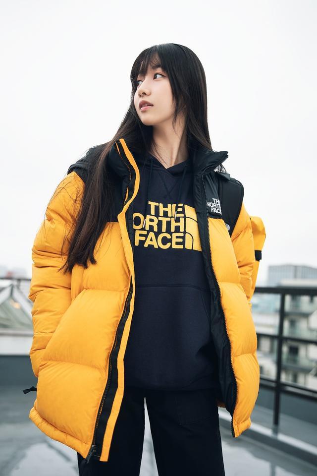 木村心美最新美照侧脸杀 穿the North Face羽绒衣狂喷仙气 腾讯新闻