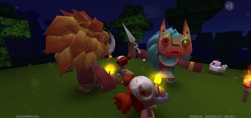 迷你世界:游戏大更新!这还是你认识的那些野人吗?_腾讯新闻