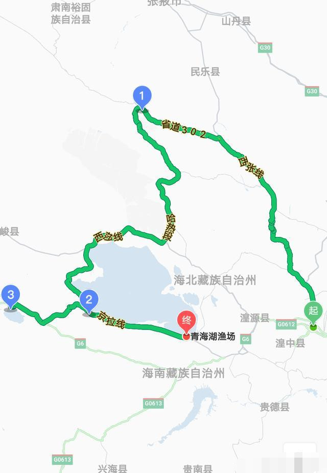 从西安去青海湖甘南自驾游要怎样规划路线