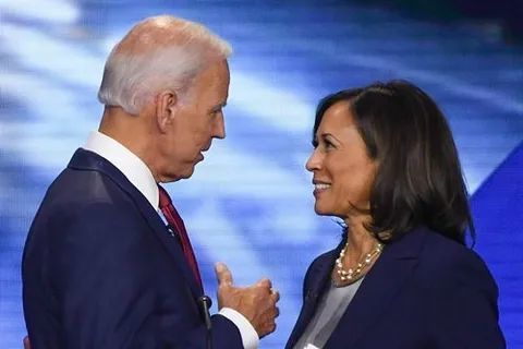 前加利福尼亞州總檢察長卡瑪拉·哈里斯(kamala harris)為副總統候選