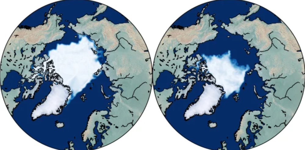 北极海冰|超预期！北极海冰或15年内消失，海平面上升已淹没美日，印尼岛屿