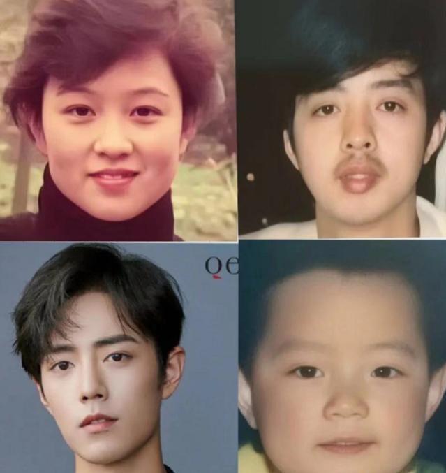 肖战|肖战颜值非纯天然？网友晒证据遭打脸，看到肖战父母照片全懂了！