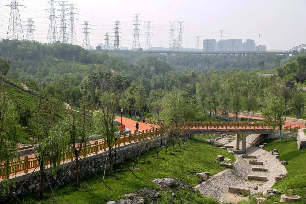 大沙坑上建公园 京西门头沟添新景