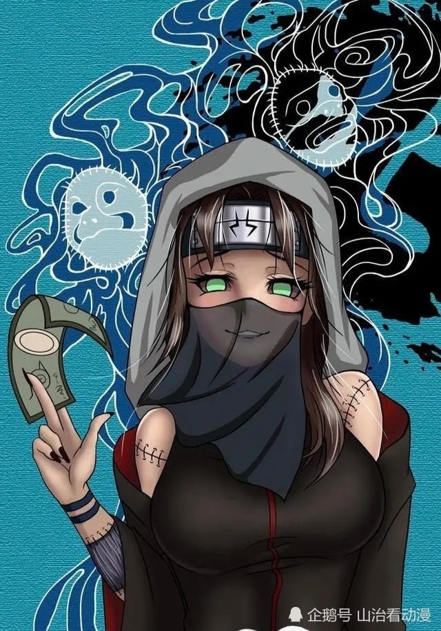 火影忍者:晓组织成员性转,角都披上神秘面纱,鼬妩媚多姿,美爆