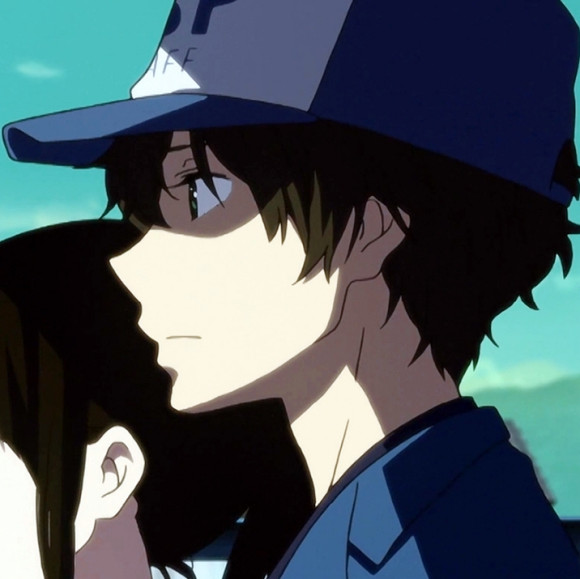 动漫《冰菓》情头:折木奉太郎要永远爱着千反田呐!