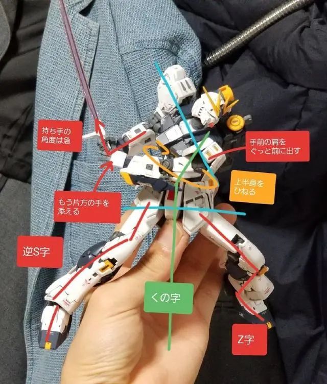 模玩控技术贴高达模型怎样摆出灵魂姿势