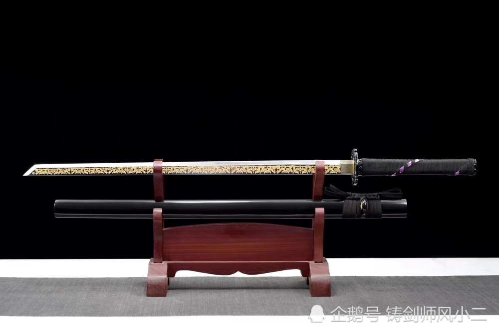 高碳钢一体手工锻打成型唐横刀战魂