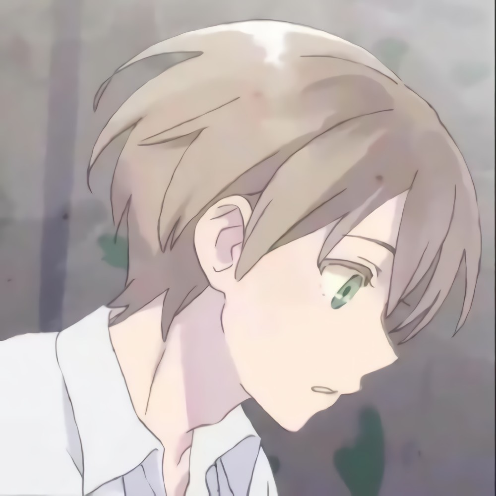 动漫男生头像不要回头有些事不值得你回头
