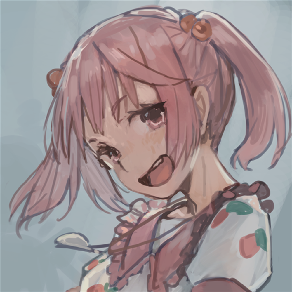 文艺天真动漫女头不要等我离开你才明白我的重要