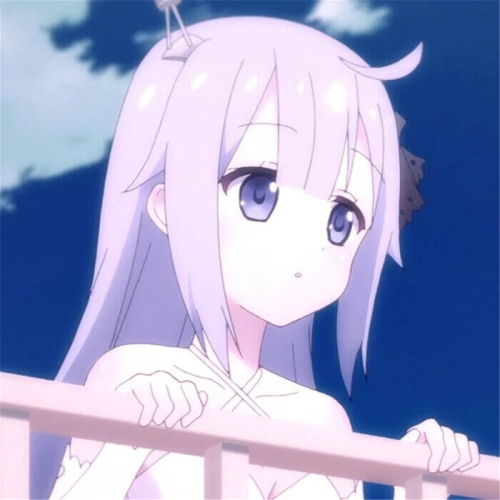 文艺天真动漫女头我穿过星光奔赴一场你给的逃亡