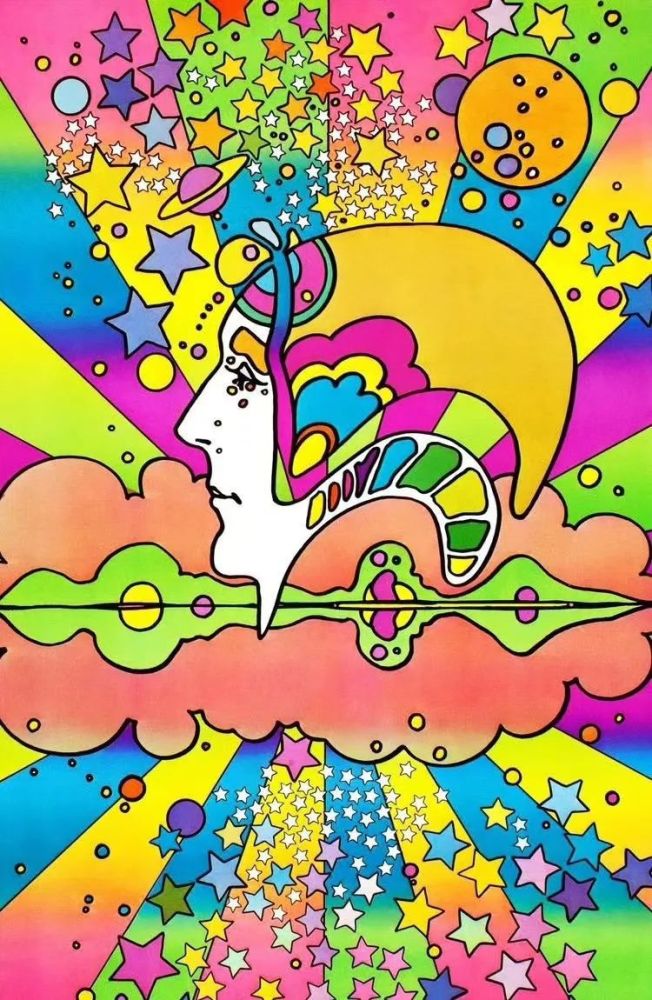 装饰画|创作中值得借鉴的配色，一组色彩丰富的装饰画作品