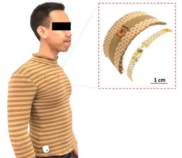 麻省理工学院开发的衬衫，竟然能测量穿着者的体温和心率
