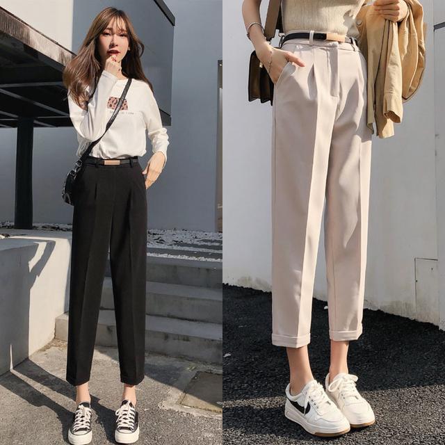 多种不一样的女西装裤造型 潇洒别致 让你展现不一样的职场气质 腾讯新闻