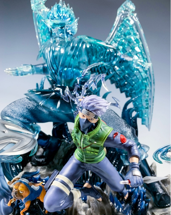 火影忍者:欣赏细节狂魔绝世大作,来自借号卡卡西的须佐能乎!