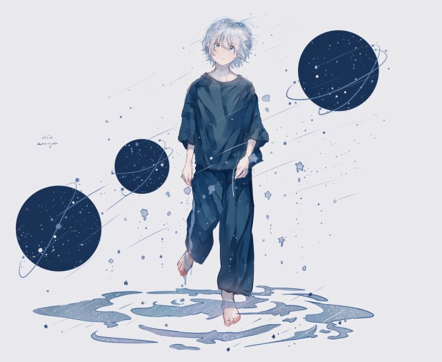 梦似飘雪,君若星尘,画师|あめのじゃく|星尘|pixiv