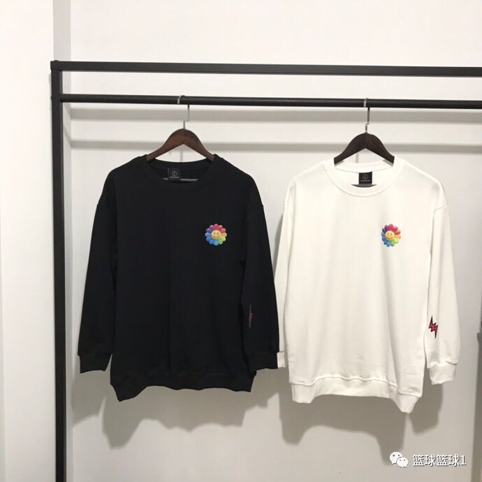 高端定制的peaceminusone小雏菊限定彩色印花卫衣