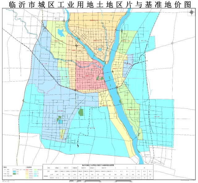 临沂高新区地图辖区图片