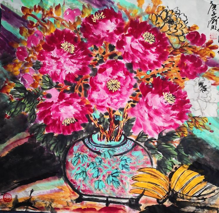 2020官方重点推荐书画名家刘天明