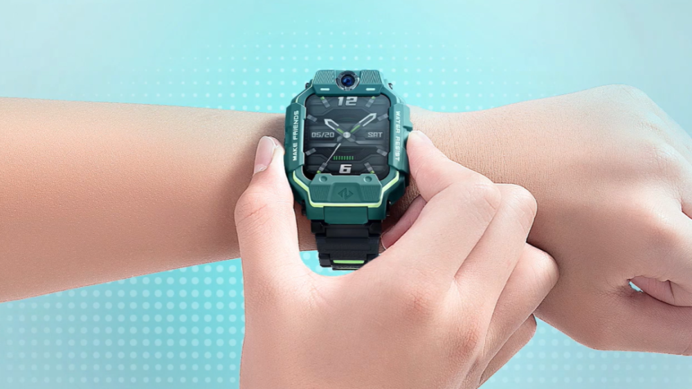 小天才电话手表z6巅峰版旋转双摄全面守护