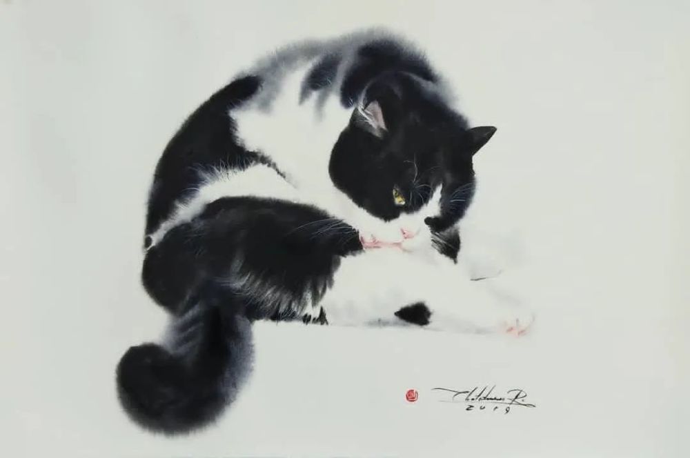 水彩纸|这样的小猫咪你喜欢吗？