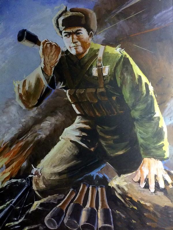 孙占元烈士画像