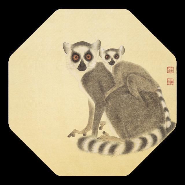罗玉鑫|广东省中国画协会理事、女画家罗玉鑫动物画作品欣赏