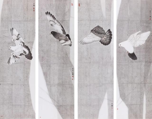 罗玉鑫|广东省中国画协会理事、女画家罗玉鑫动物画作品欣赏