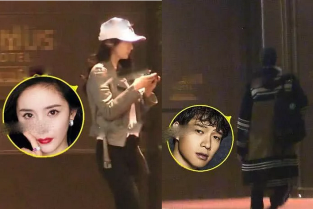 杨幂|被曝疑似同居试婚后，杨幂包裹严实低头疾走，魏大勋为谢娜宣传