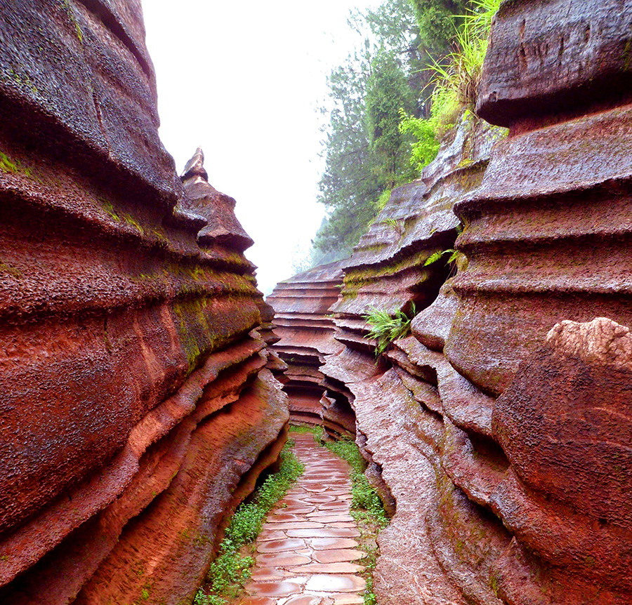 湖南湘西古丈县有哪些旅游资源?红石林甚是壮观