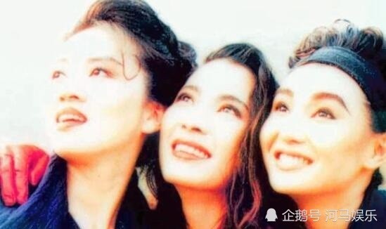 梅艳芳、张曼玉、杨紫琼二十多年前的珍贵合影