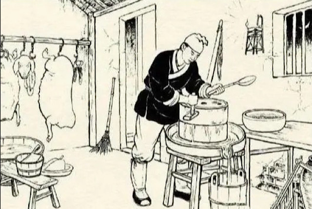 民间故事:豆腐郎遇到善良老人,黄豆用之不尽,媳妇贪心坏了自家生意