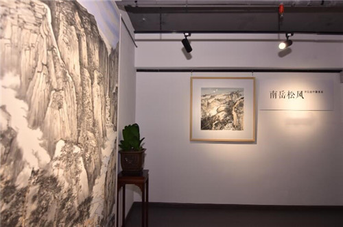 谭长德|来松风阁观“南岳松风” 谭长德中国画展开幕