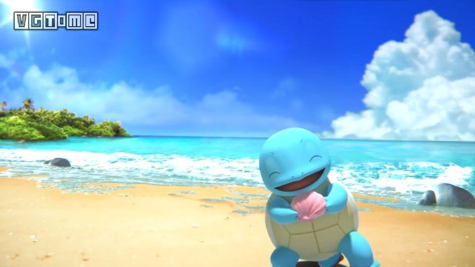 宝可梦官方推出asmr影像 和杰尼龟一起去海边吧