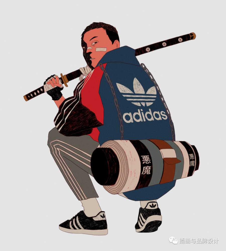 复古个性的街头涂鸦风传统与现代的日系元素结合真是又潮又酷