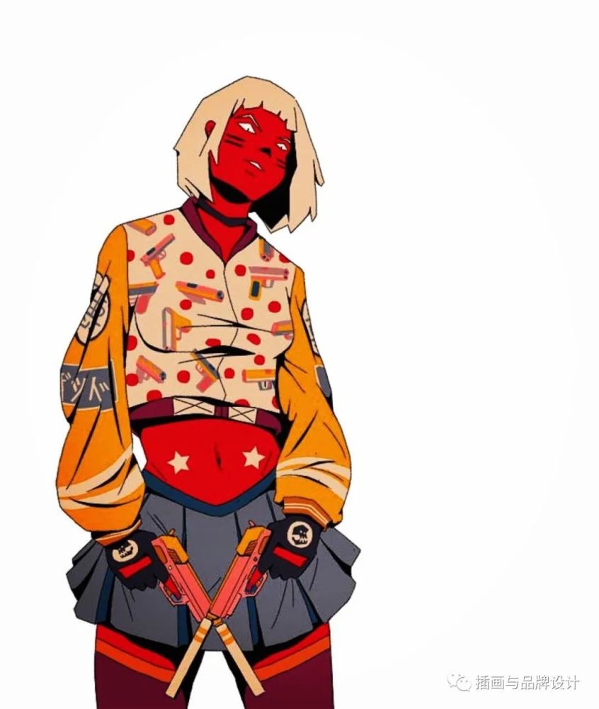 复古个性的街头涂鸦风传统与现代的日系元素结合真是又潮又酷