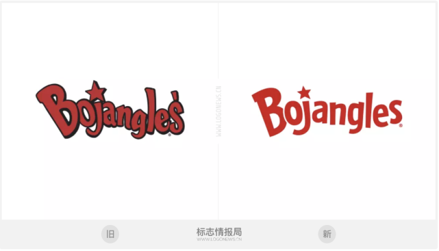 快餐炸雞連鎖品牌bojangles啟用新logo