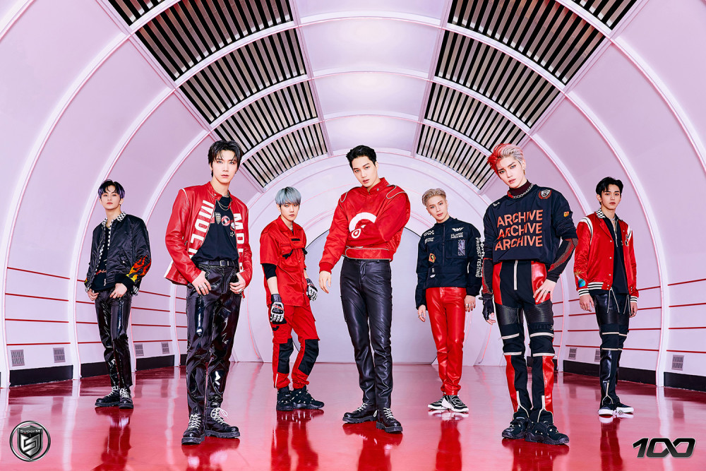 superm新曲《100》今天中午12点全球公开音源与mv!