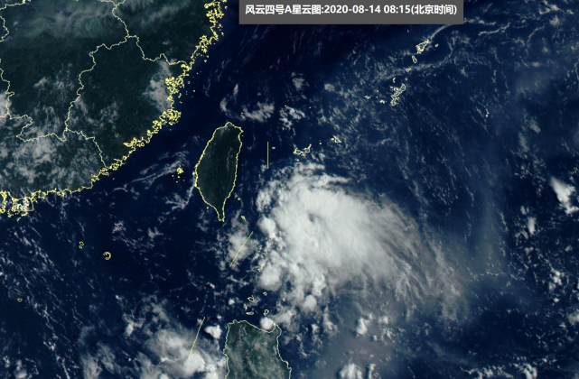 而從風雲4號高清可見光衛星雲圖上更是可以看到,今天上午8點左右,臺灣