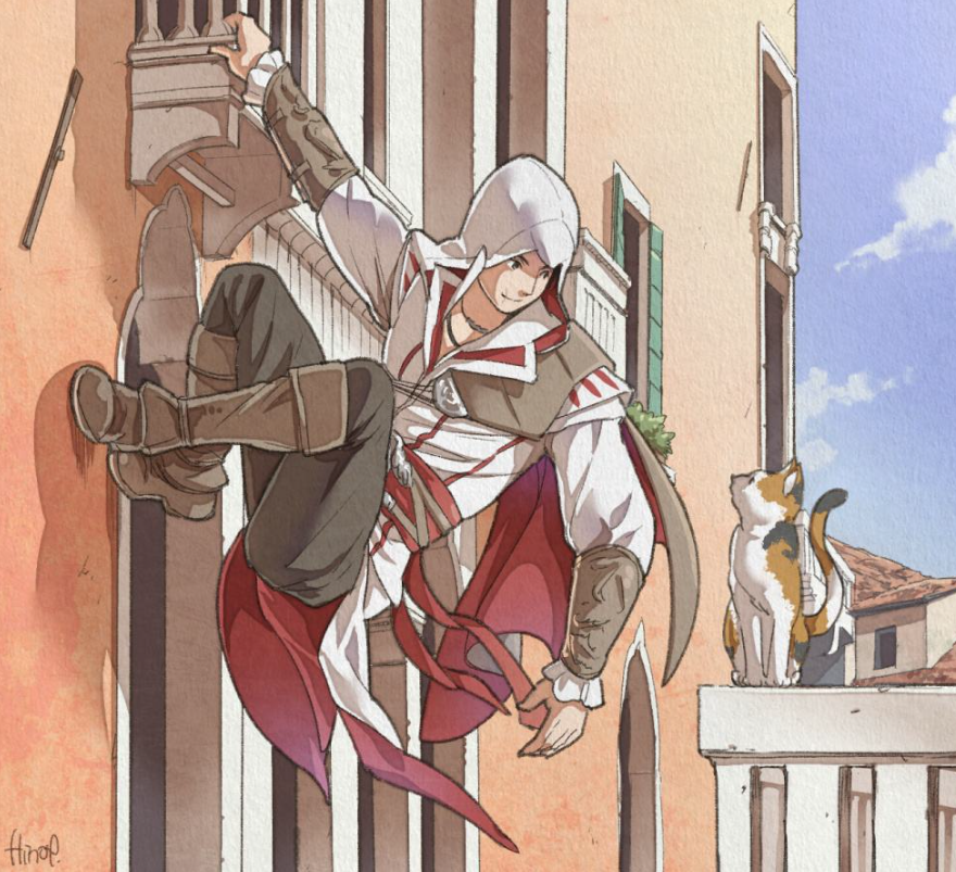 这位飞檐走壁刺客导师,竟然害怕这个!