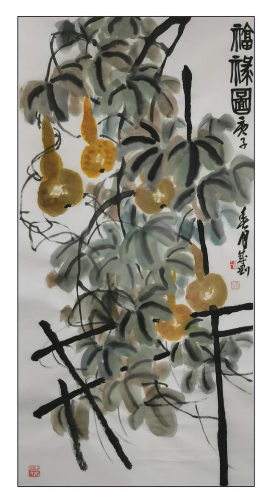 孙成刚|著名花鸟画家孙成刚作品赏析