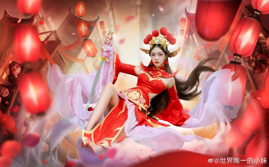 王者荣耀露娜一生所爱cosplay_腾讯新闻