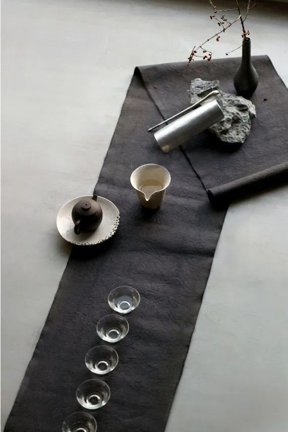 茶席,精心摆,用心布