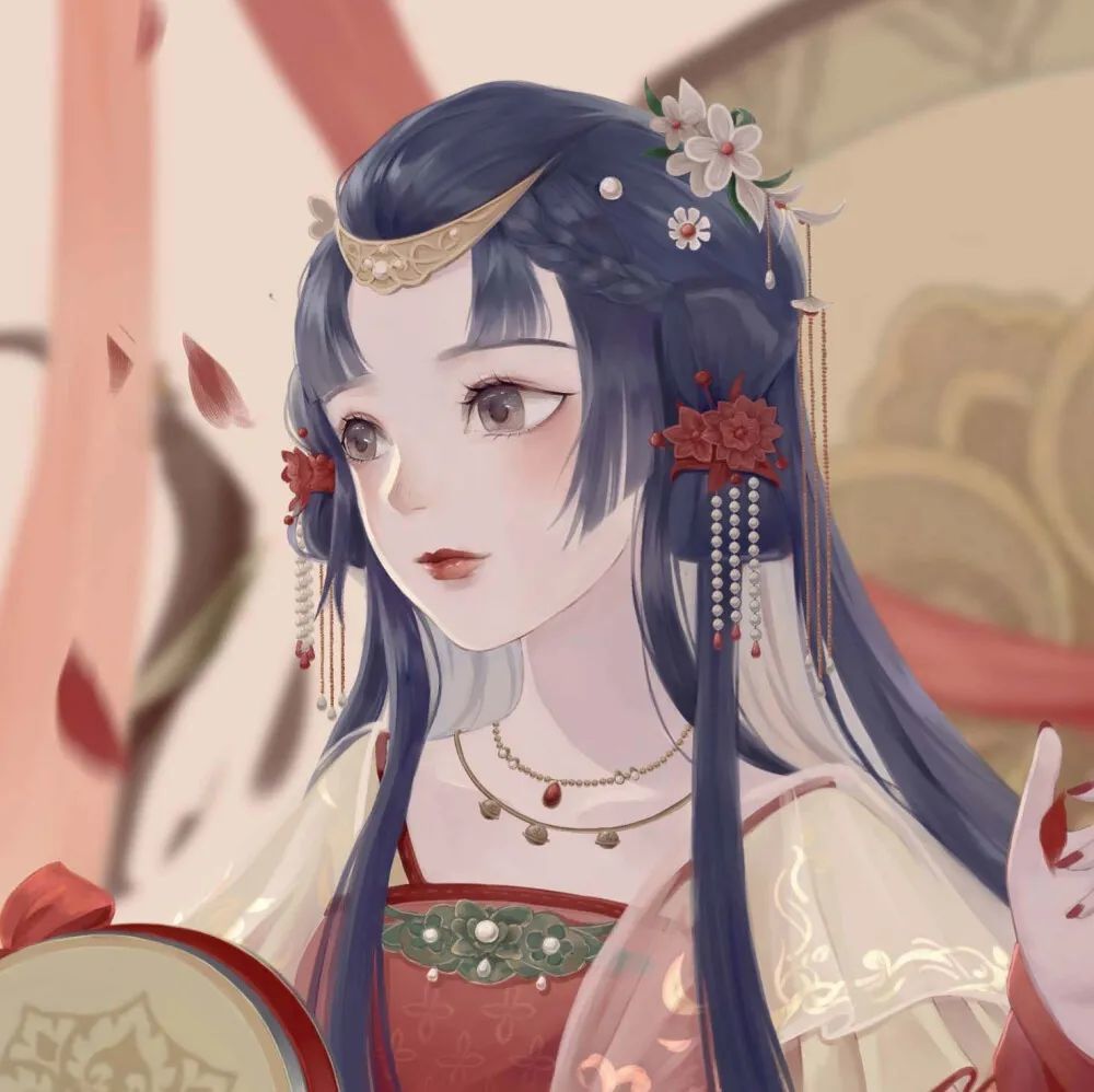 红色系古风女生头像 玲珑骰子安红豆 入骨相思知不知