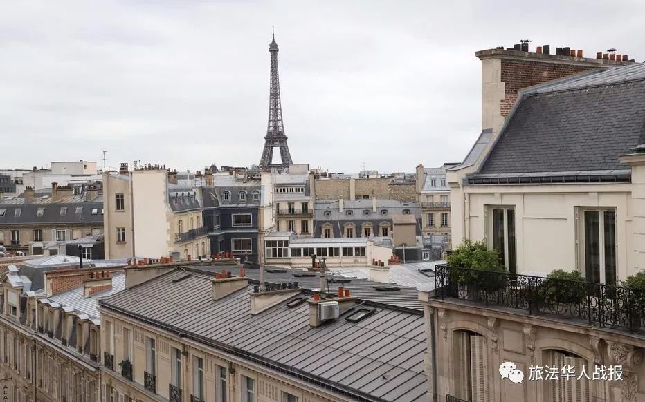 今年前七个月，法国巴黎的房价下跌了0.4%，创下了六年来的最高纪录。