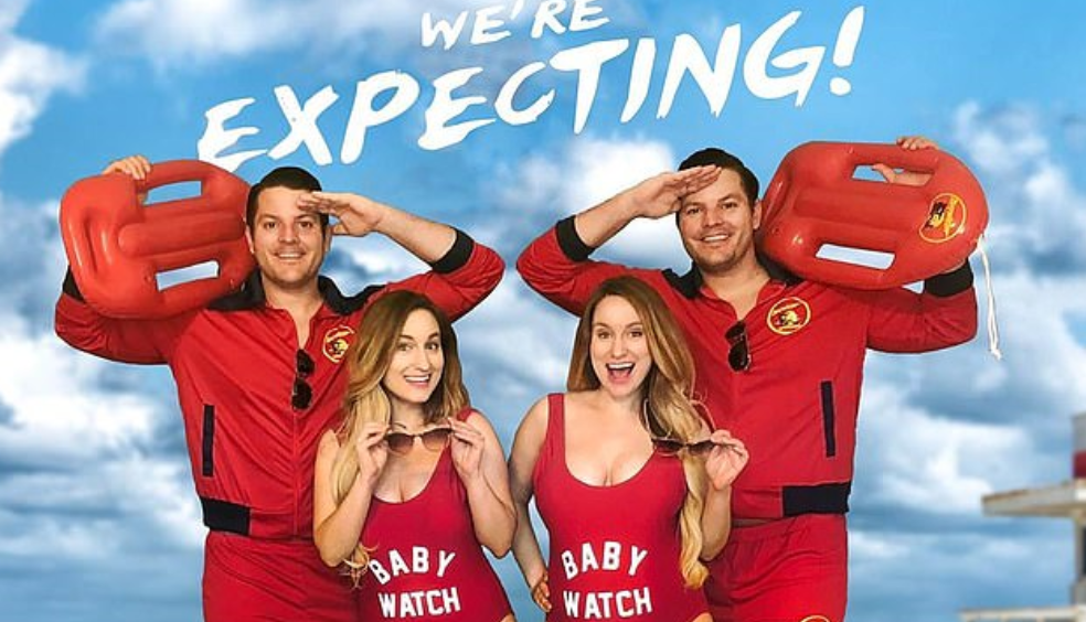 布里安娜·迪恩|双胞胎姐妹在同一天嫁给双胞胎兄弟，姐妹俩又同时怀上了孩子